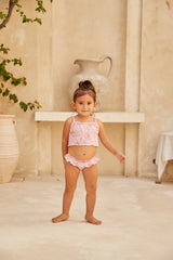 BILLIE -kids bikini rashie pink