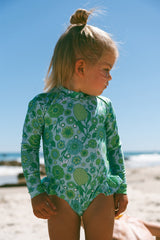 Zoe | Surf Suit | Mint Slice