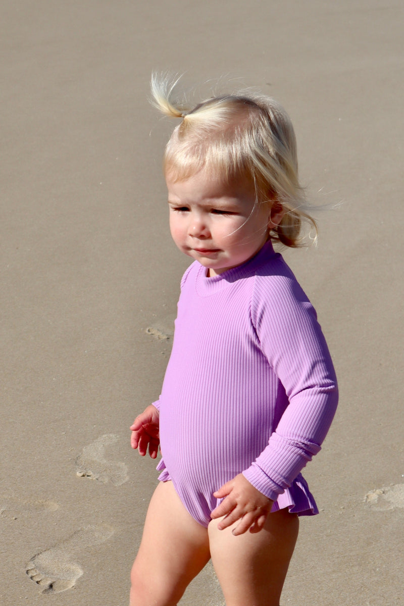 Zoe | Surf Suit | Lilac