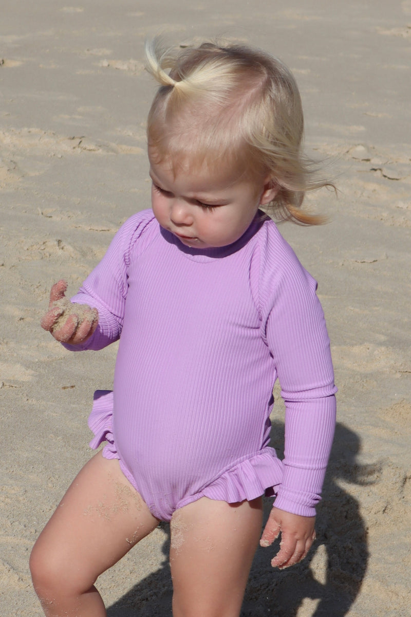 Zoe | Surf Suit | Lilac