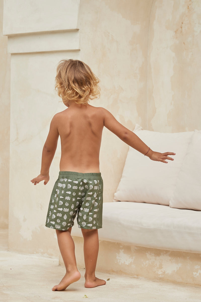 Velzy | Boardshort | Olive